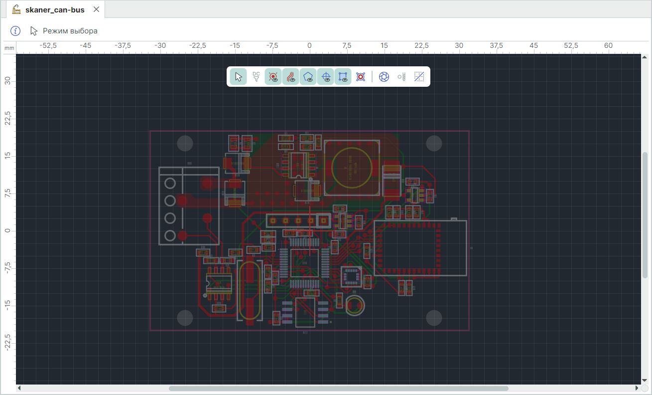 Рис. 5 Окно графического редактора