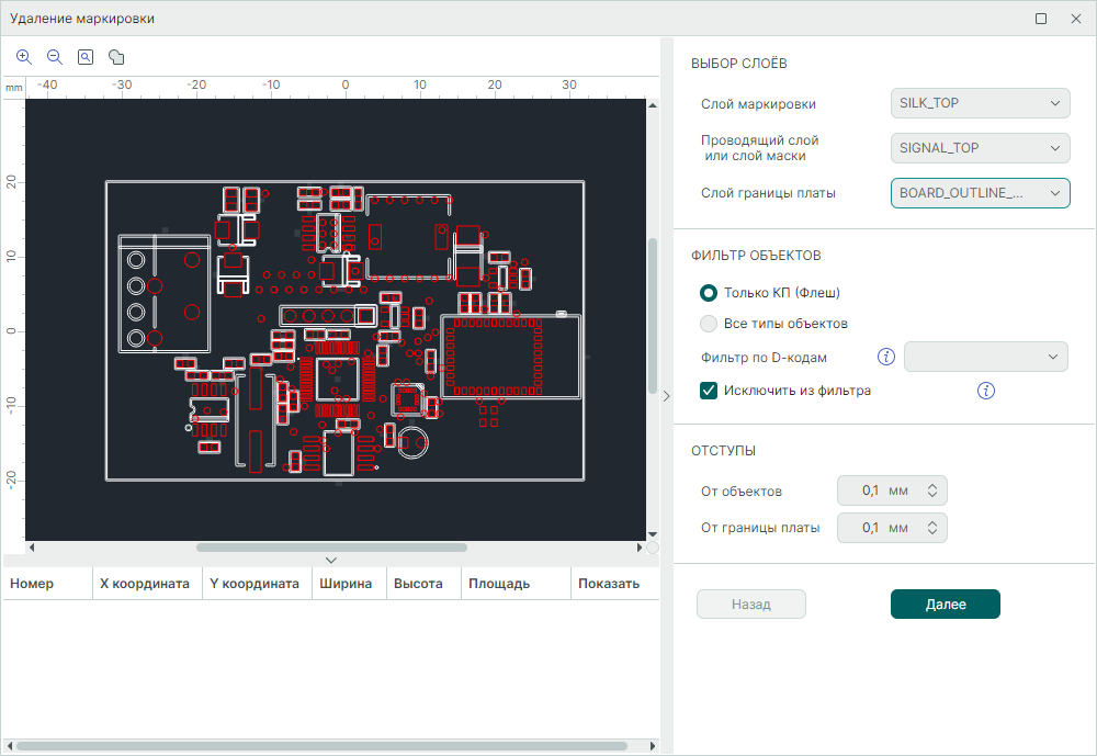 Рис. 3 Переход к следующему шагу