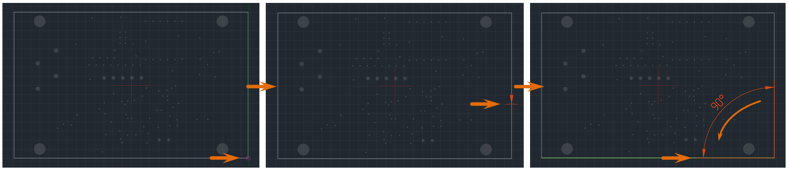 Рис. 1 Размещение угловой размерной линии