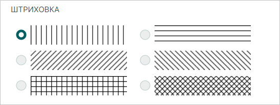 Рис. 3 Выбор способа заполнения области металлизации