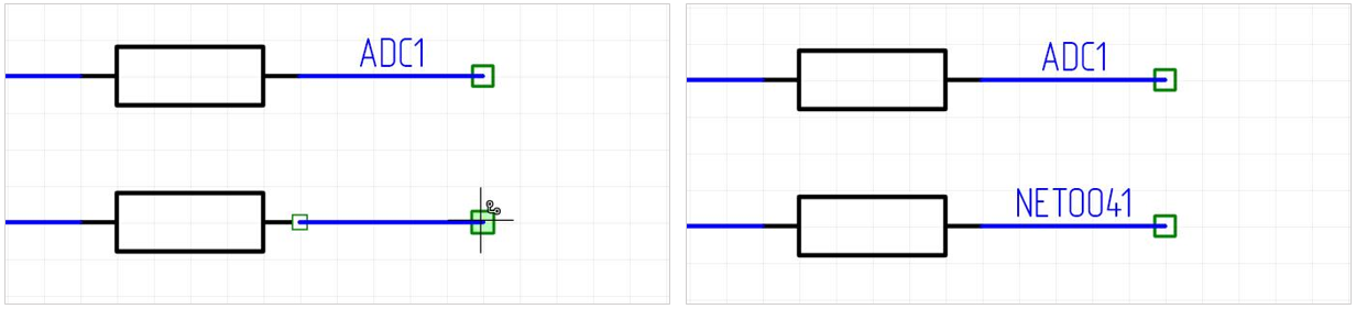 Рис. 1 Незавершенная цепь