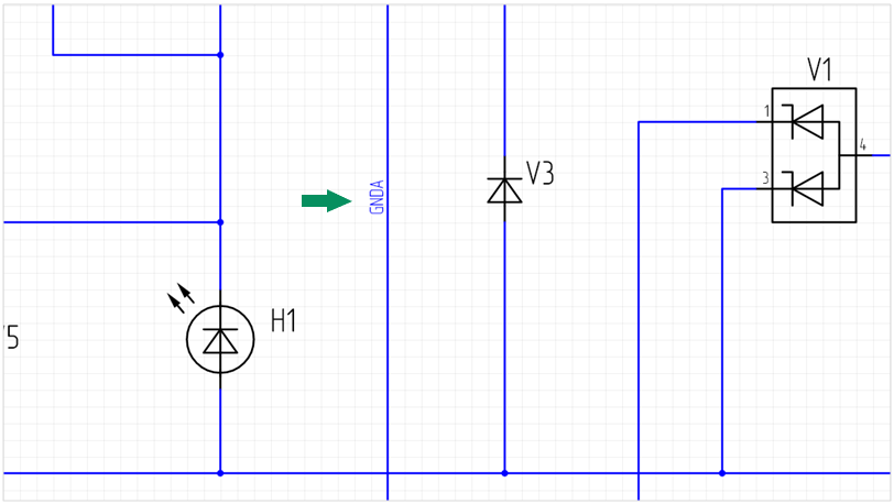 Рис. 7 Отображение имени проводника