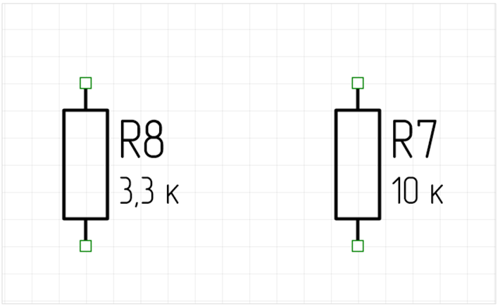 Рис. 13 Отображение выбранной радиодетали