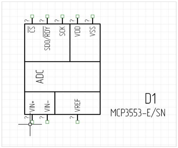 Рис. 7 Поворот УГО при размещении радиодетали на схеме