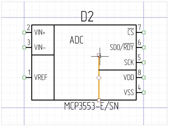 Рис. 2 Произвольное изменение графического объекта