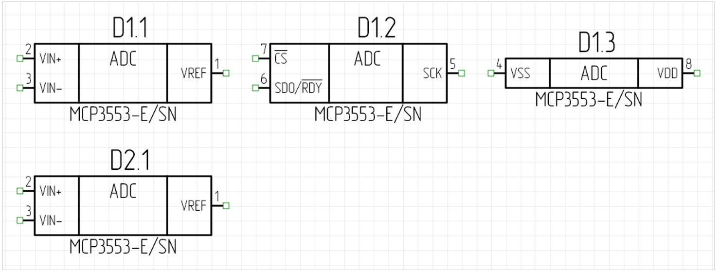 Рис. 2 Размещение последующего экземпляра радиодетали