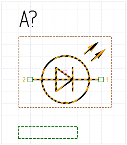 Рис. 4 Размещение скопированного УГО