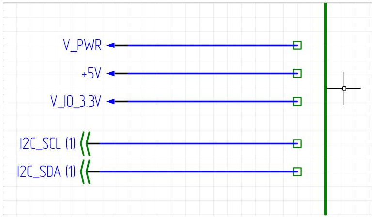 Рис. 5 Размещенная шина