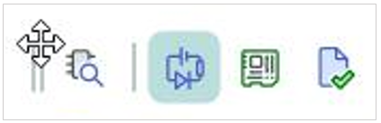 Рис. 2 Вид курсора при перемещении панелей