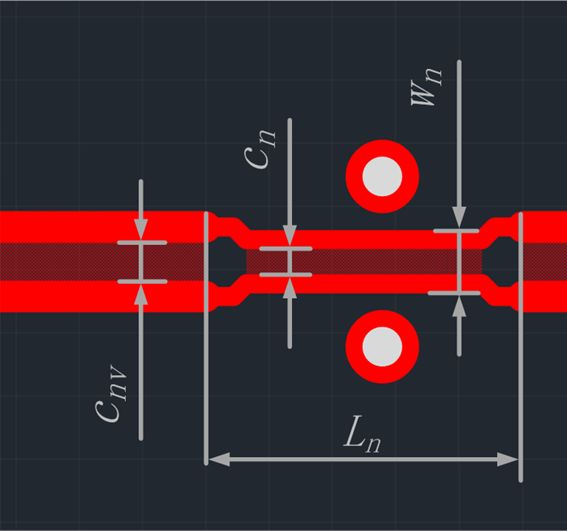Рис. 1 Параметры диффпар