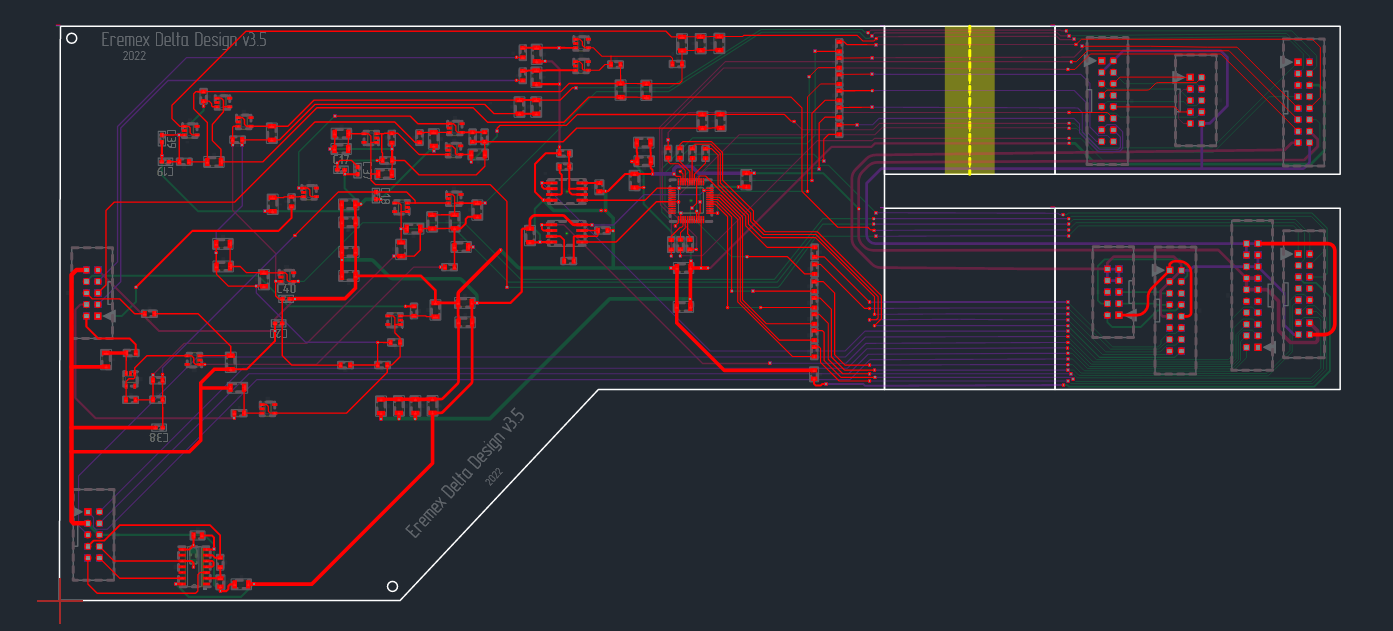 Рис. 1 Гибко-жесткая конструкция из двух стеков