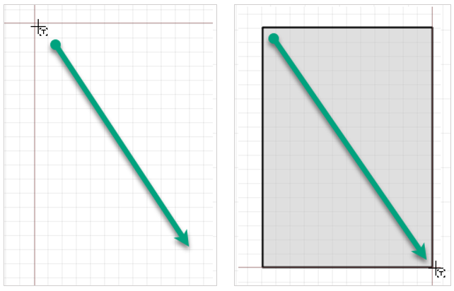 Рис. 5 Размещение колонки текста отчетов