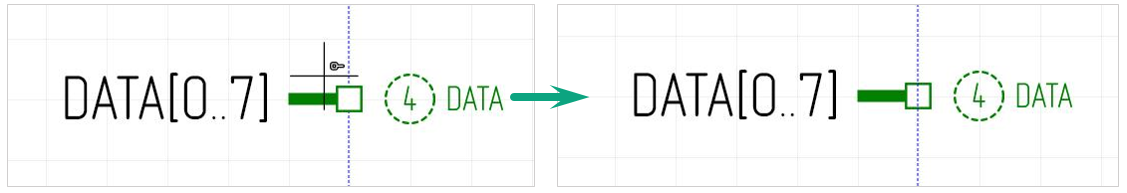 Рис. 2 Размещение группового вывода