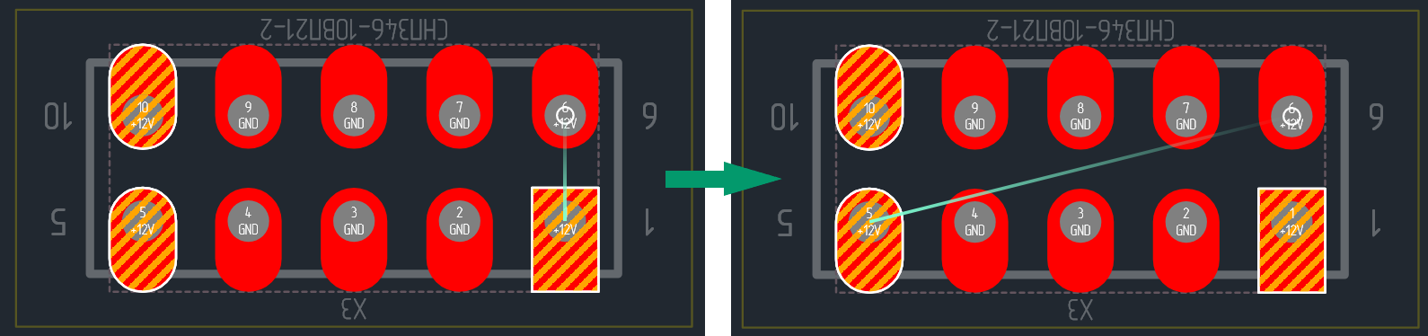 Рис. 1 Опция «Сменить целевой объект» при трассировке