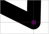Рис. 3 Точка идентификации режима объектного отслеживания