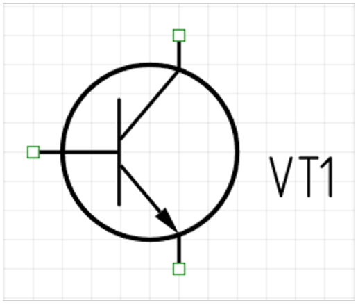 Рис. 1 УГО компонента