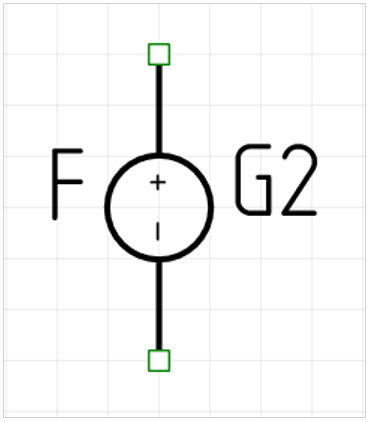 Рис. 1 УГО компонента