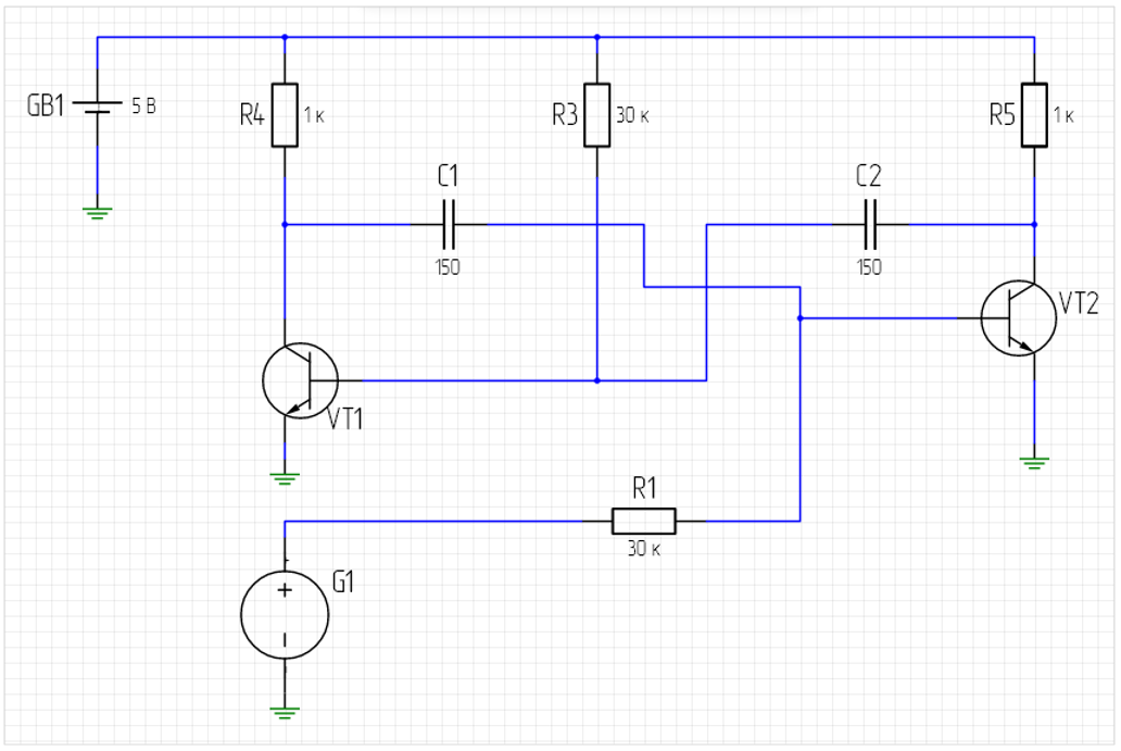 Рис. 8 Принципиальная схема