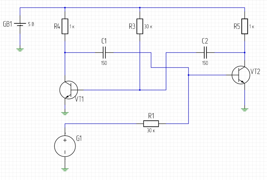Рис. 5 Принципиальная схема