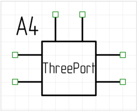 Рис. 1 УГО компонента