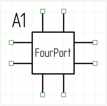 Рис. 1 УГО компонента